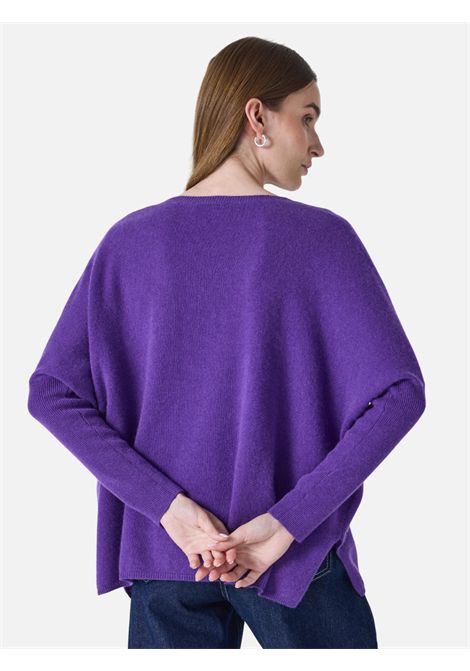 Camille poncho Absolute Cashmere ABSOLUT CASHMERE | Maglieria | ACF202012CGRAPE